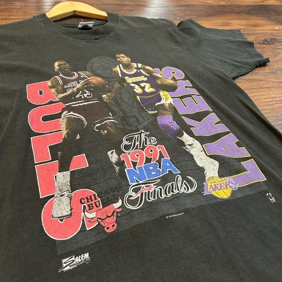 Michael Jordan Magic Johnson Chicago Bulls Los Angeles Lakers 1991